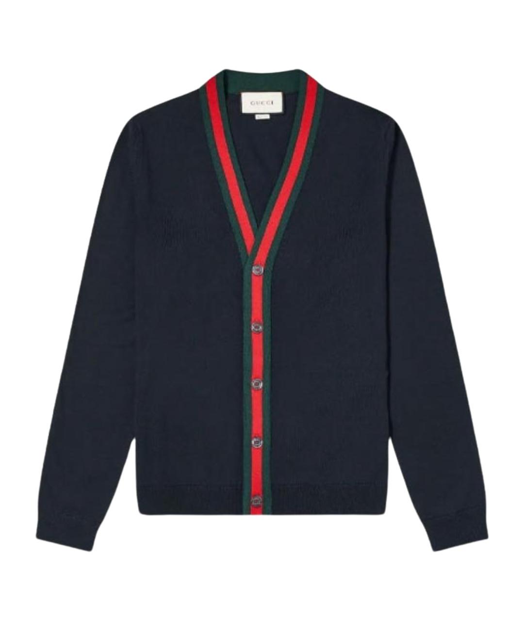 GUCCI Черный кардиган, фото 1