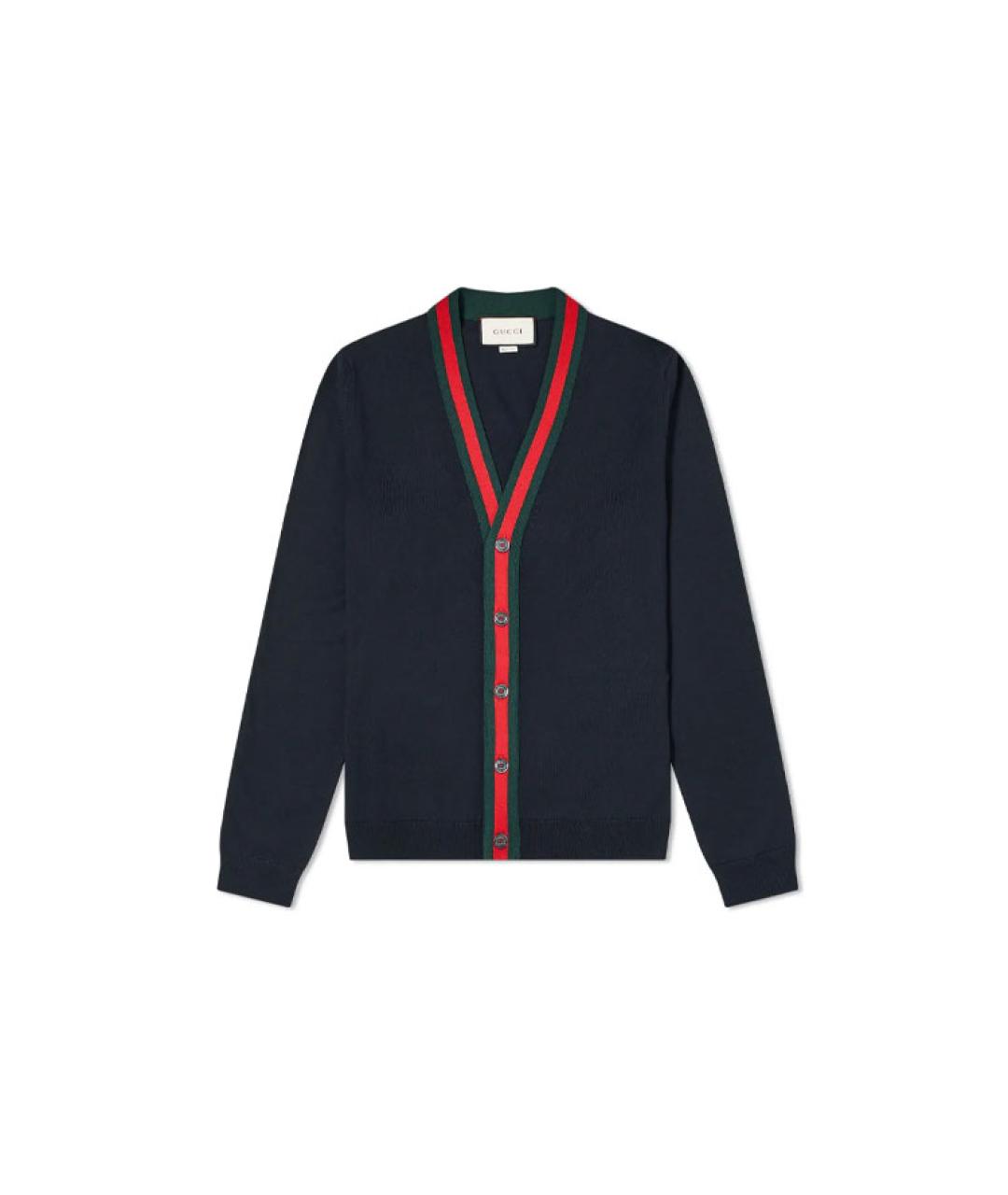 GUCCI Черный кардиган, фото 5