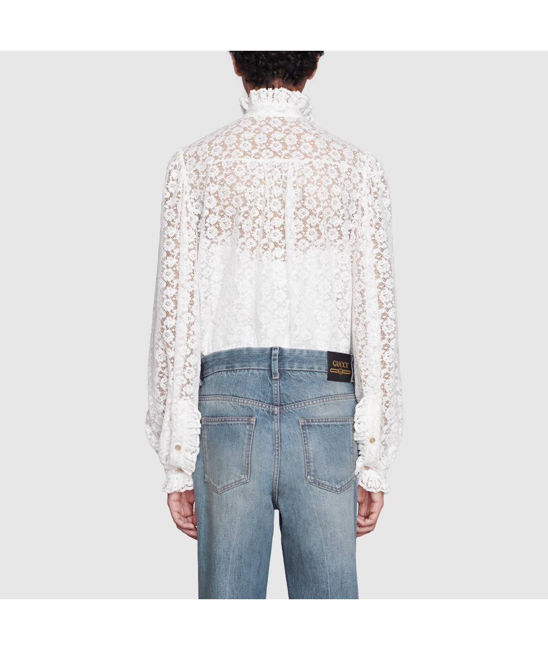 GUCCI Белая рубашка, фото 4