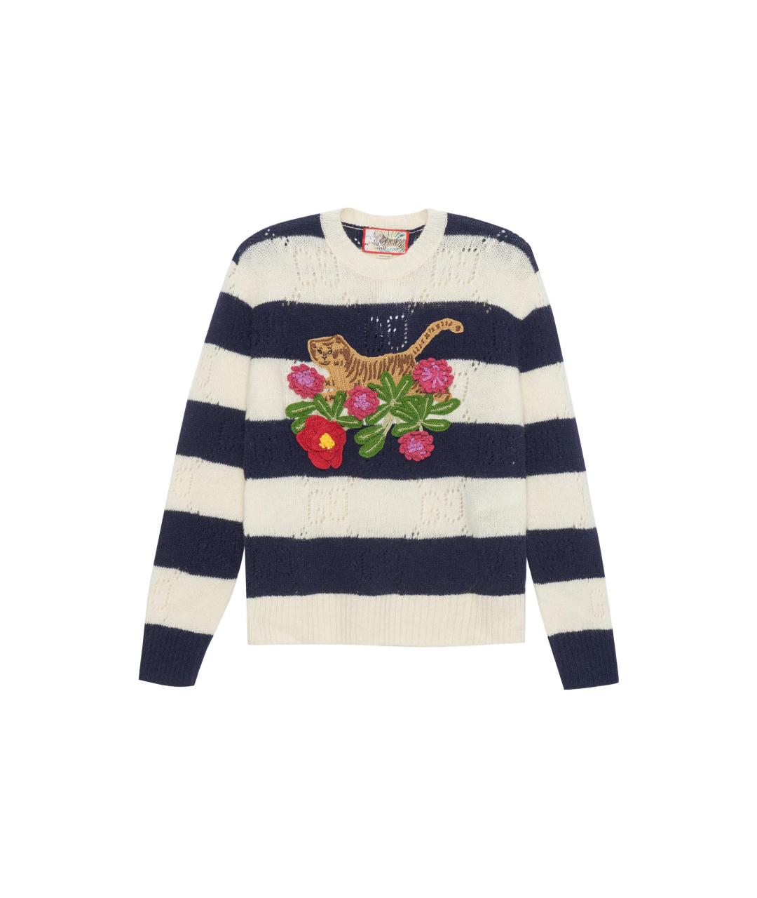 GUCCI Синий джемпер / свитер, фото 6