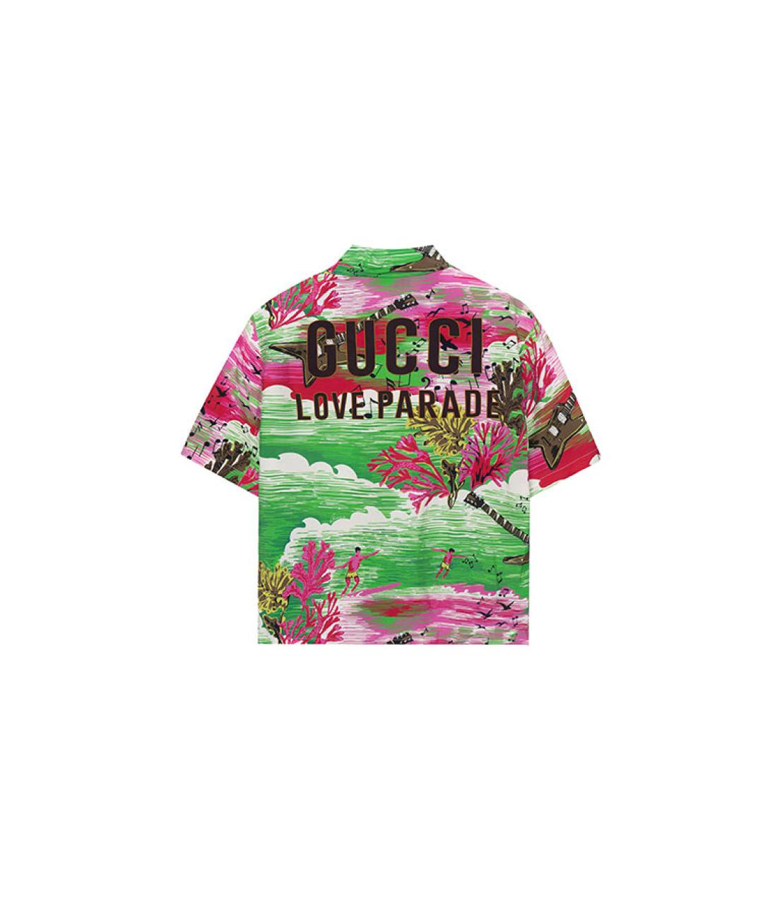 GUCCI Зеленая рубашка, фото 2