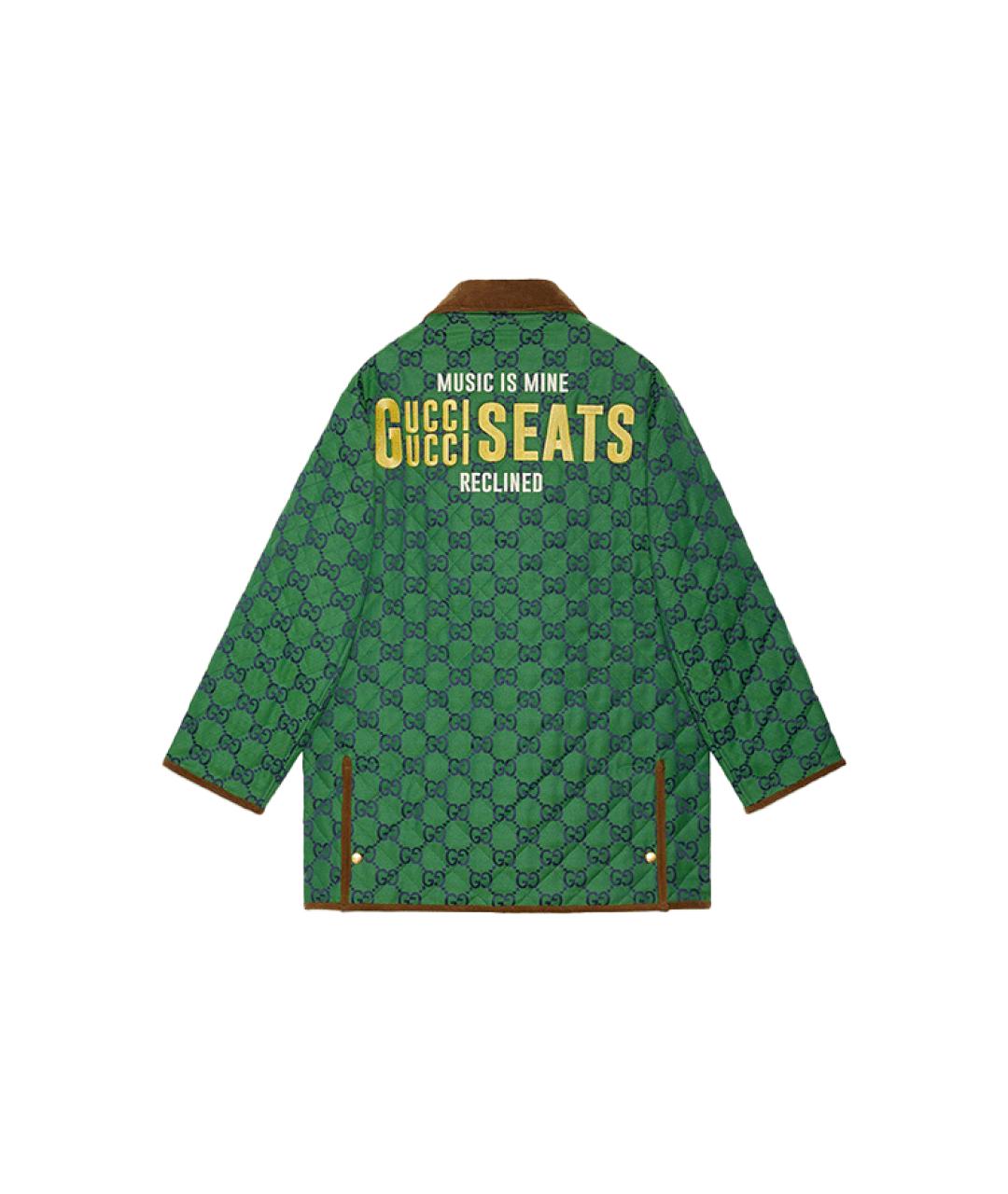 GUCCI Зеленая куртка, фото 2