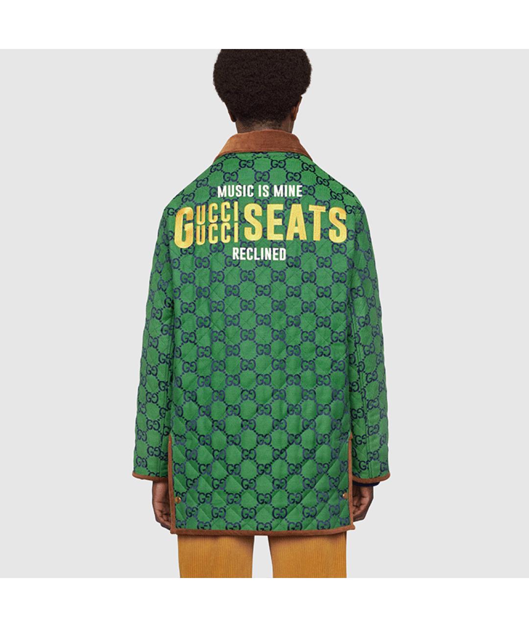 GUCCI Зеленая куртка, фото 4