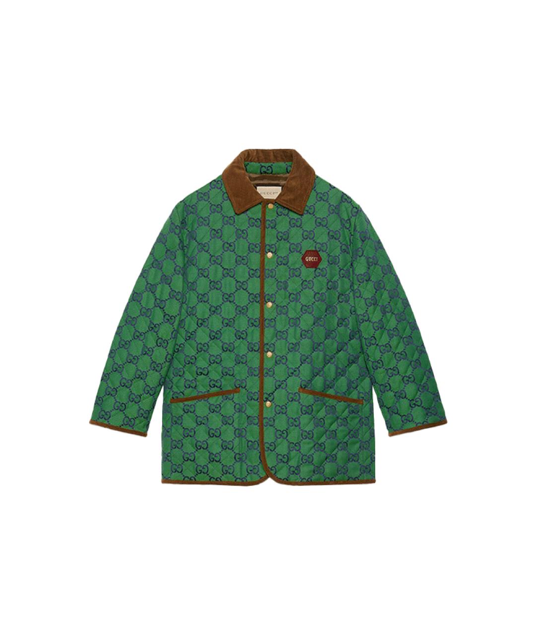 GUCCI Зеленая куртка, фото 6