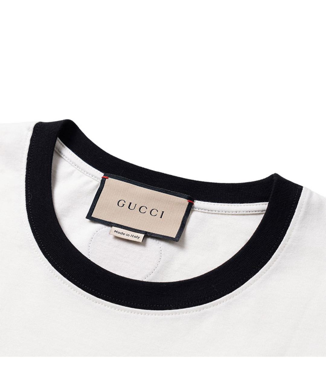 GUCCI Бежевая футболка, фото 3