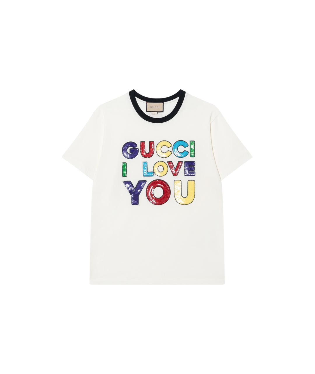 GUCCI Бежевая футболка, фото 6