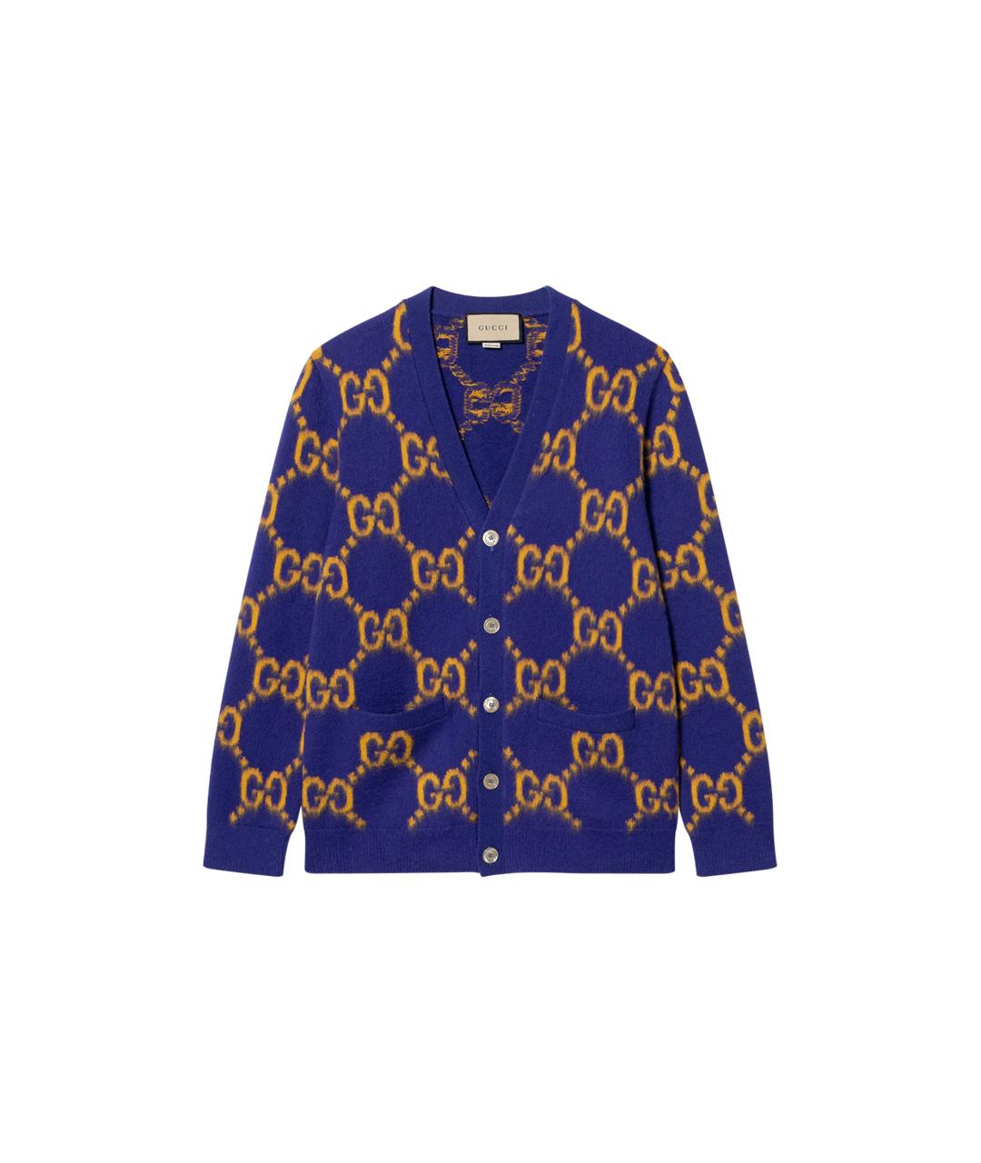 GUCCI Фиолетовый кардиган, фото 6