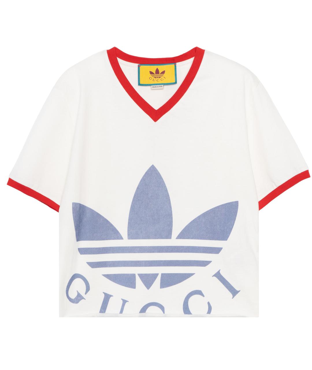 GUCCI Белая футболка, фото 1