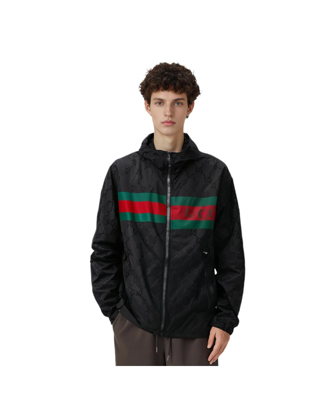 GUCCI Черная куртка, фото 2