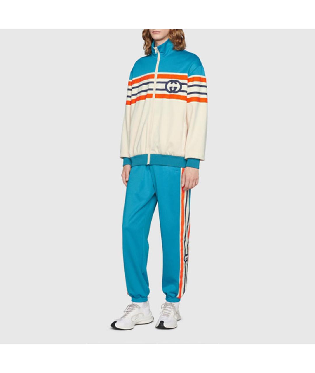 GUCCI Синяя куртка, фото 5