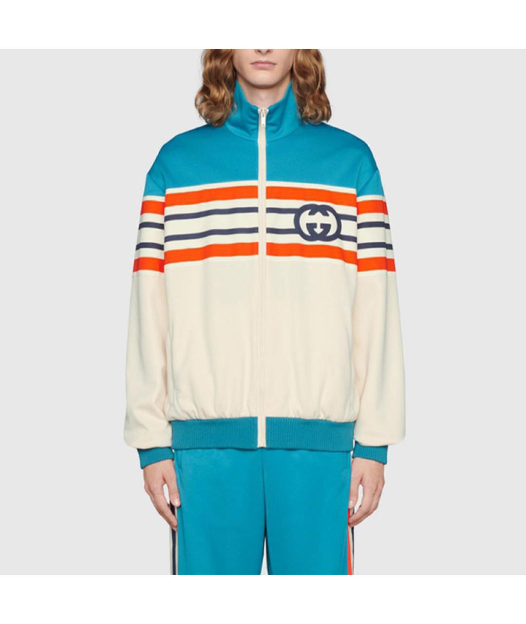 GUCCI Синяя куртка, фото 3