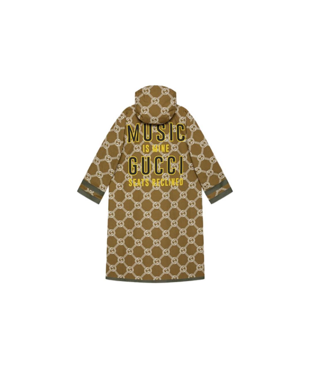 GUCCI Коричневая хлопковая парка, фото 2