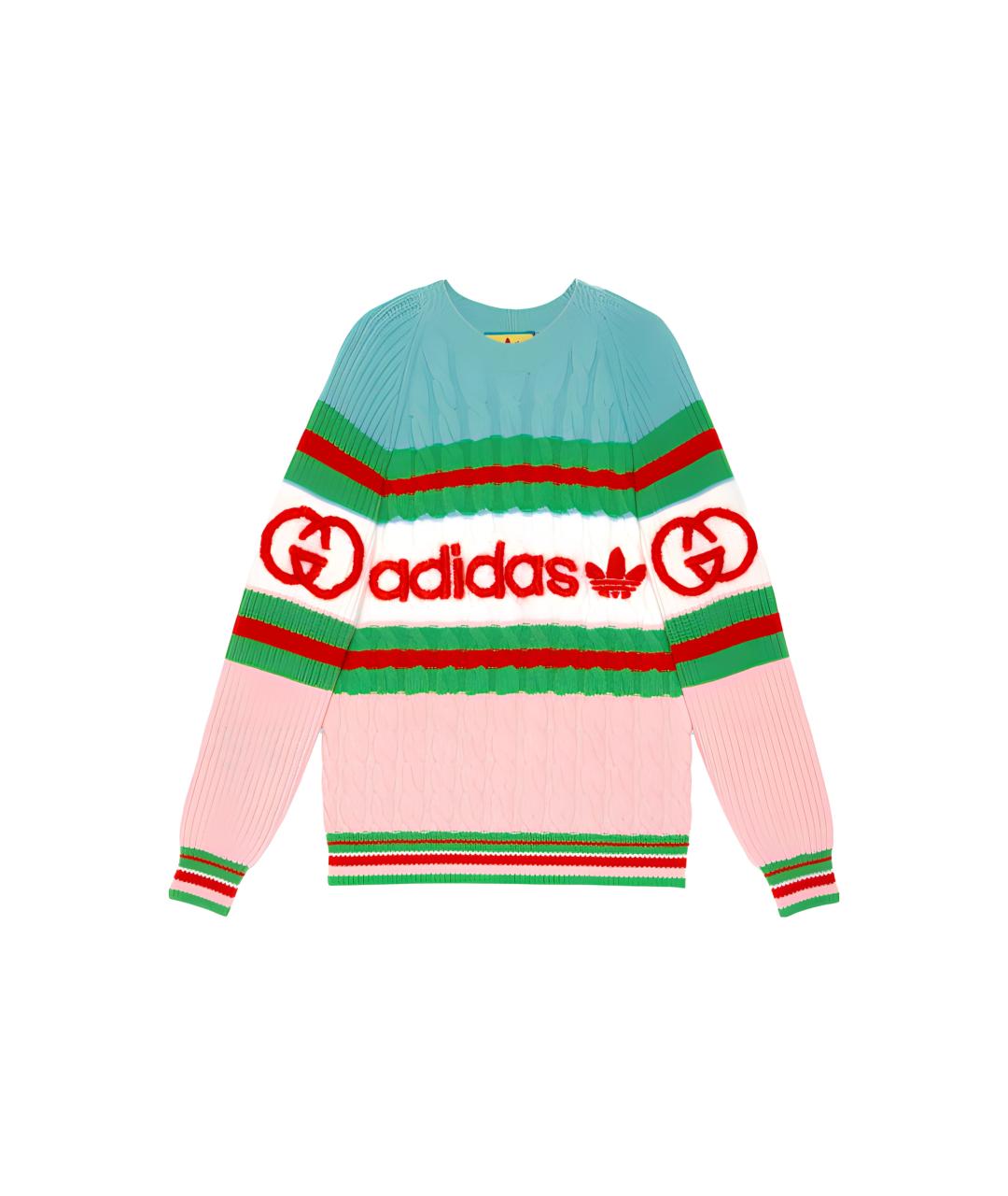 GUCCI Мульти кашемировый джемпер / свитер, фото 6