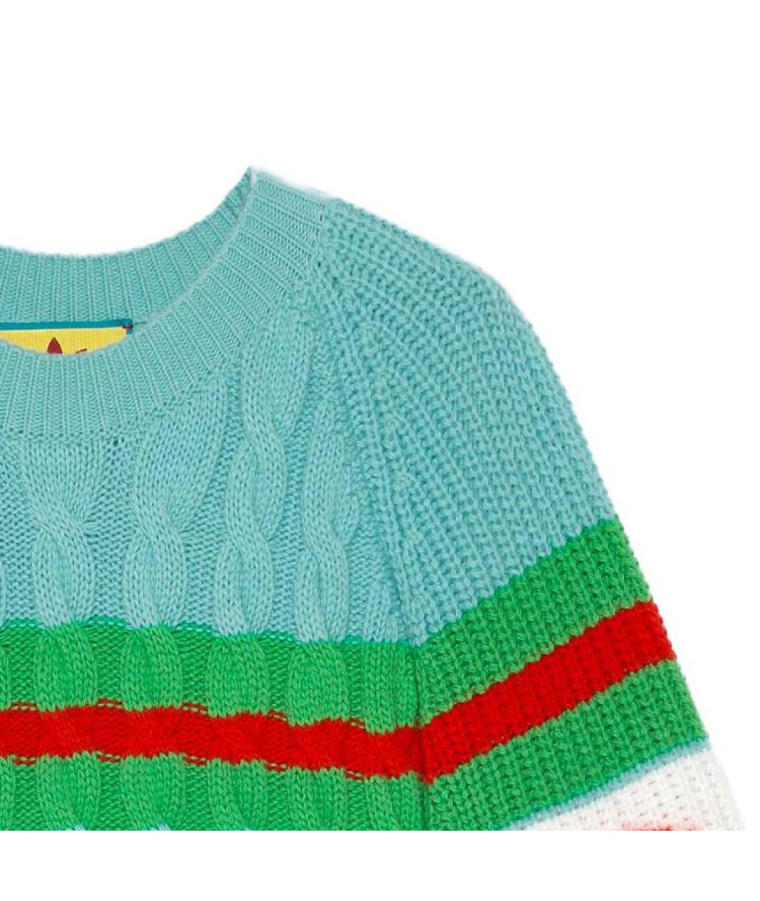 GUCCI Мульти кашемировый джемпер / свитер, фото 5