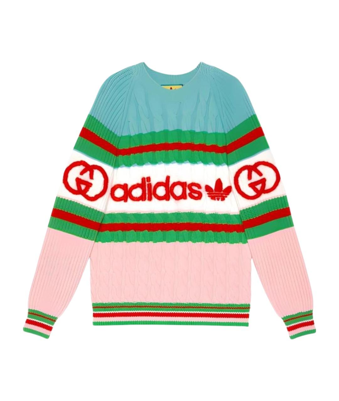 GUCCI Мульти кашемировый джемпер / свитер, фото 1