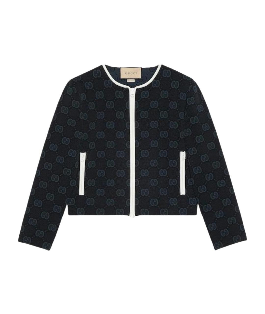 GUCCI Черный кардиган, фото 1