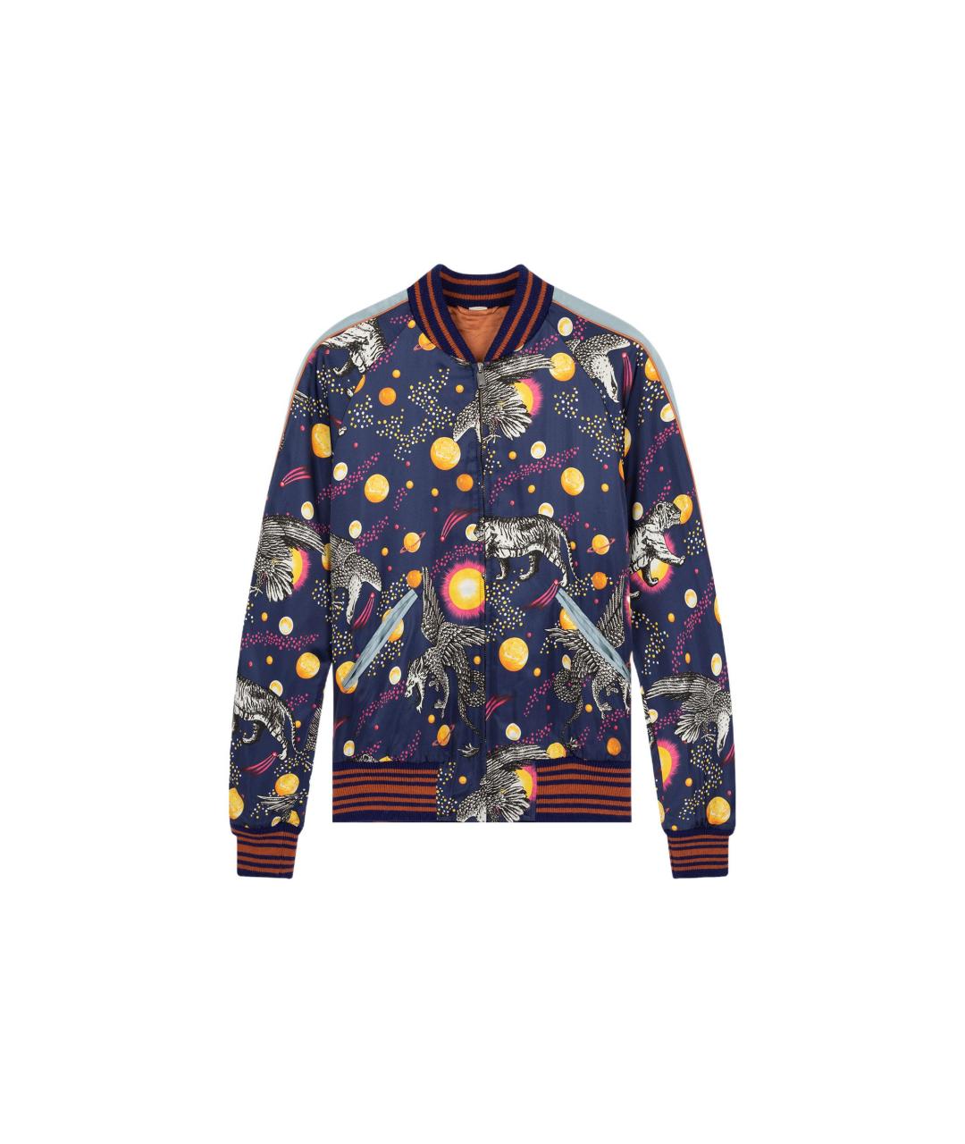GUCCI Мульти шелковая куртка, фото 4