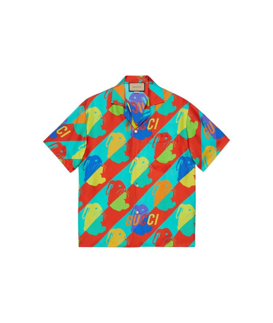 GUCCI Мульти классическая рубашка, фото 1