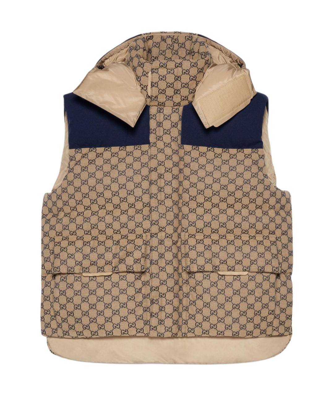 GUCCI Хаки жилет, фото 1