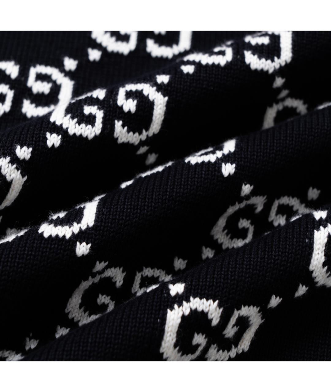 GUCCI Темно-синий джемпер / свитер, фото 3