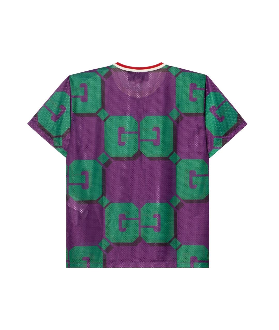GUCCI Фиолетовая футболка, фото 2