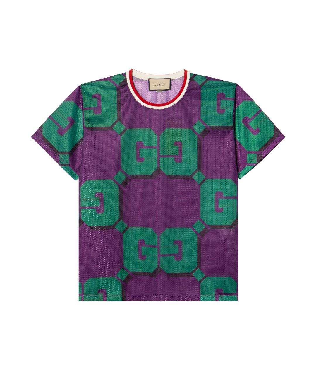 GUCCI Фиолетовая футболка, фото 1