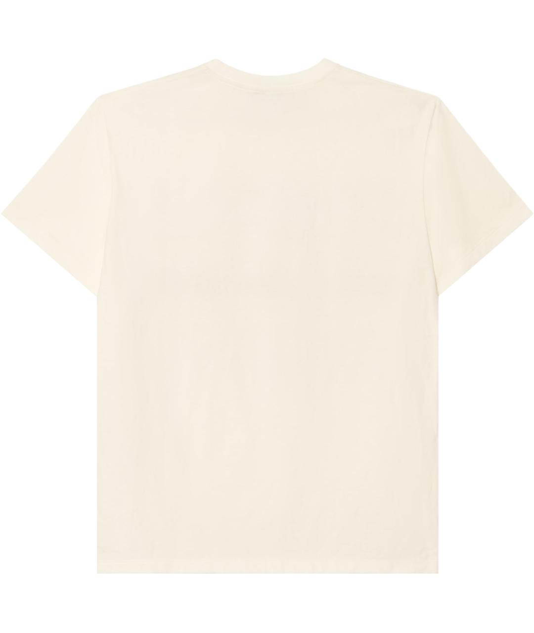 GUCCI Бежевая футболка, фото 2