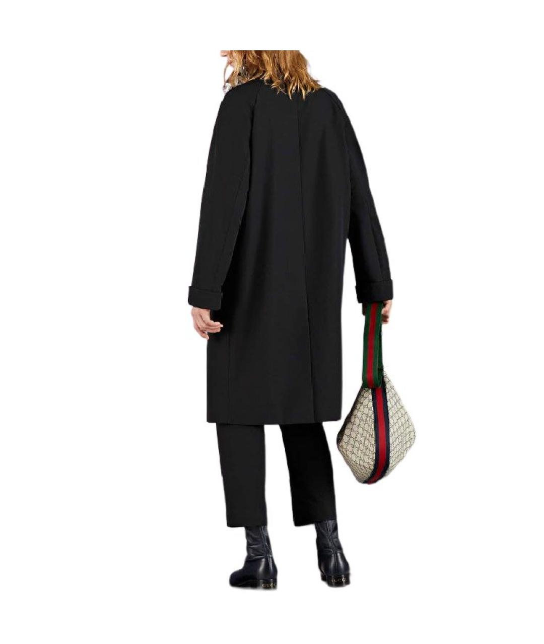 GUCCI Черный тренч / плащ, фото 4