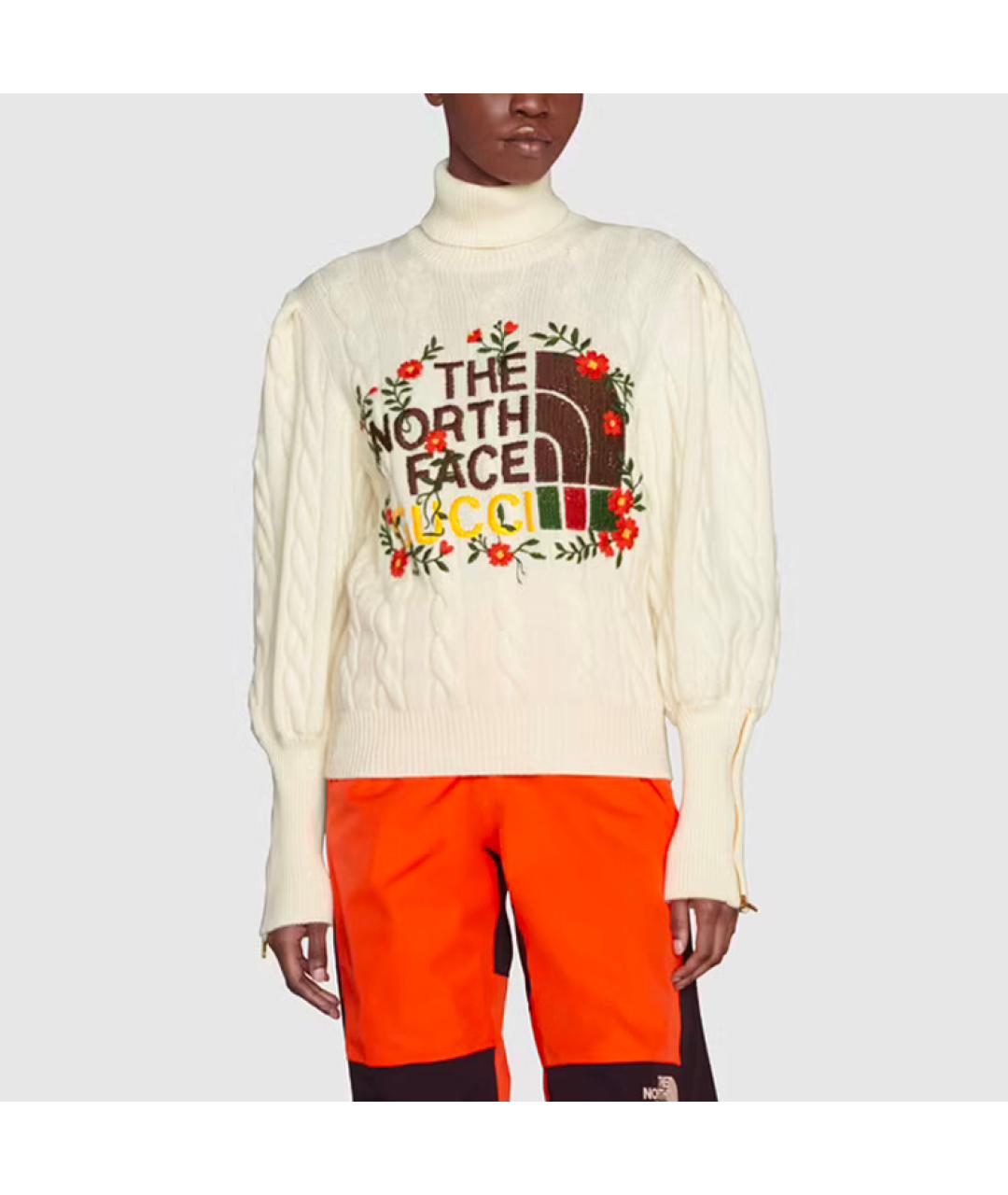 GUCCI Белый джемпер / свитер, фото 3