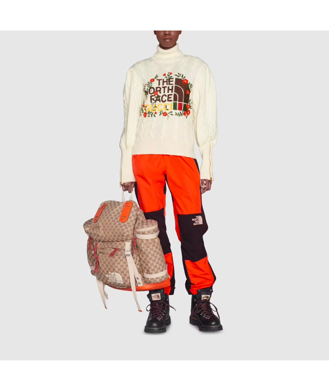GUCCI Белый джемпер / свитер, фото 2