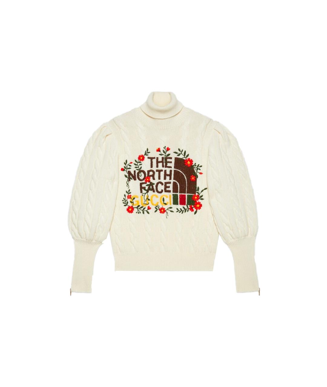 GUCCI Белый джемпер / свитер, фото 6