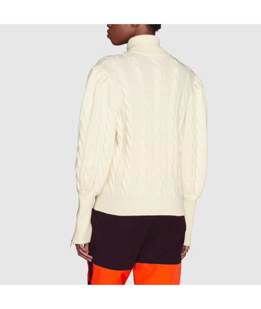 GUCCI Белый джемпер / свитер, фото 4