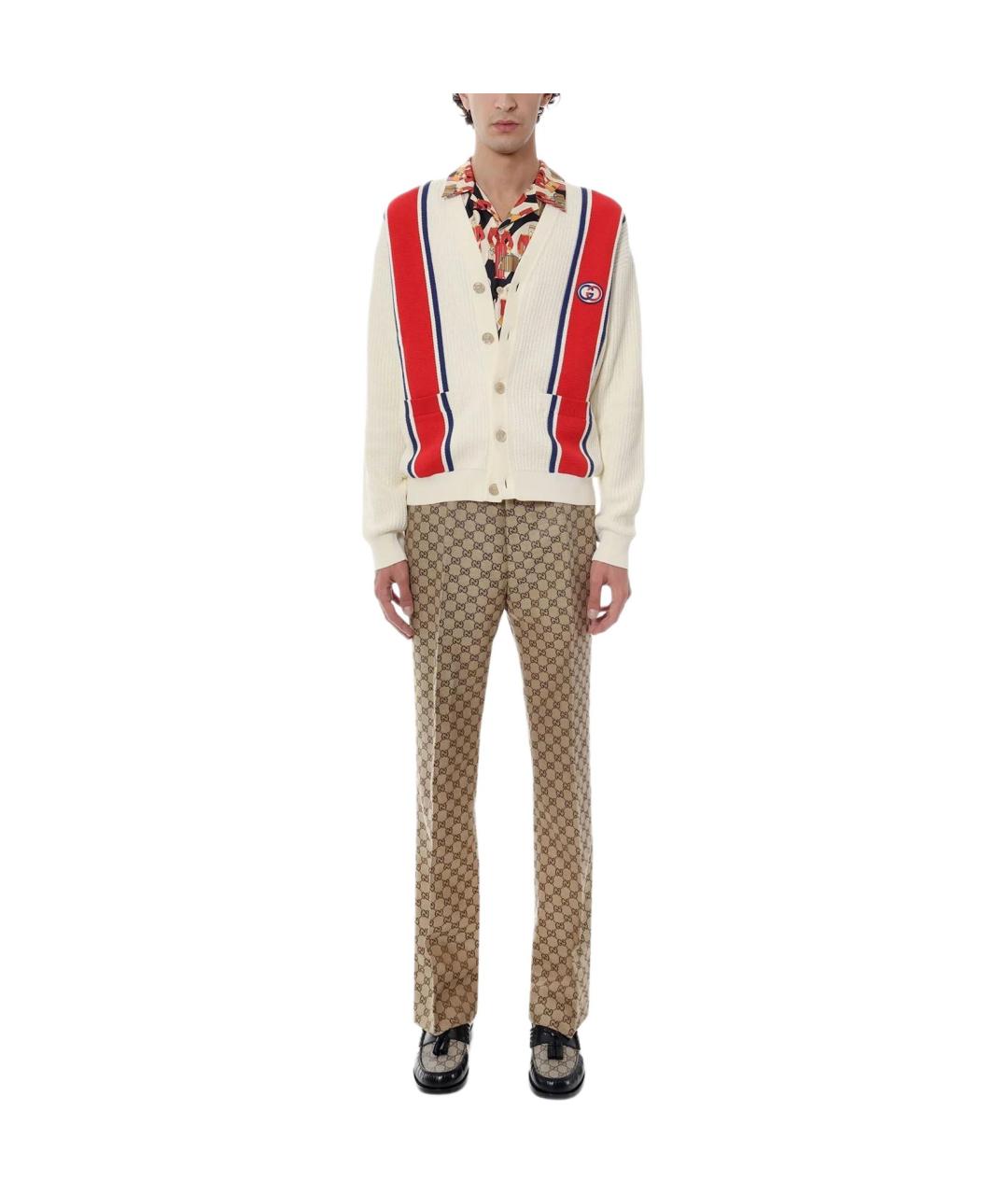GUCCI Бежевый кардиган, фото 3