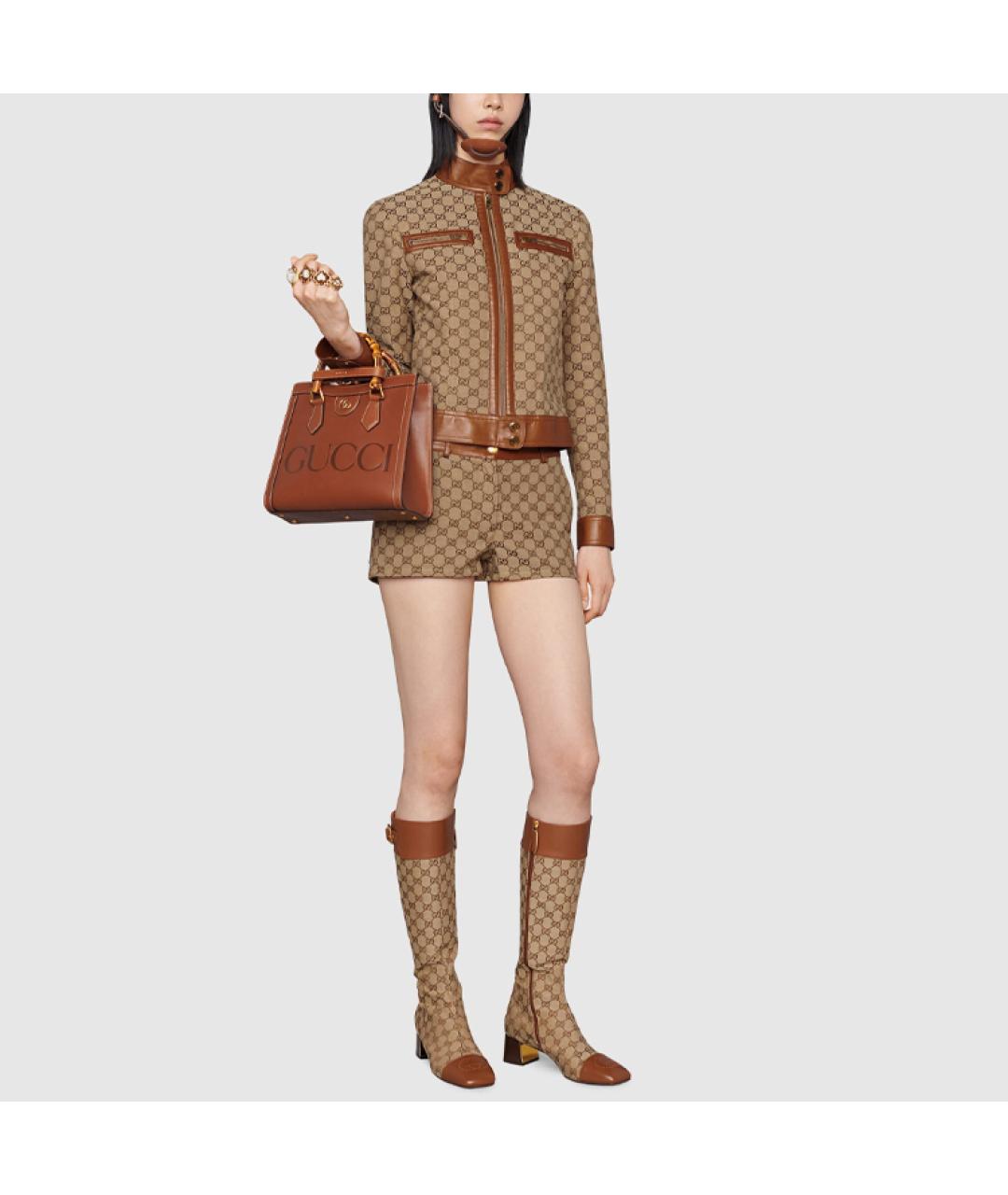 GUCCI Хаки куртка, фото 4
