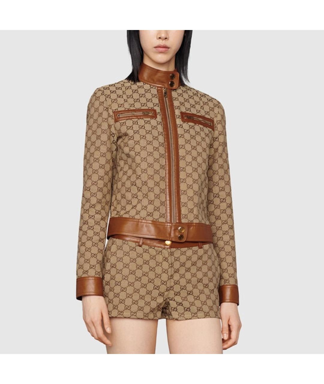 GUCCI Хаки куртка, фото 2
