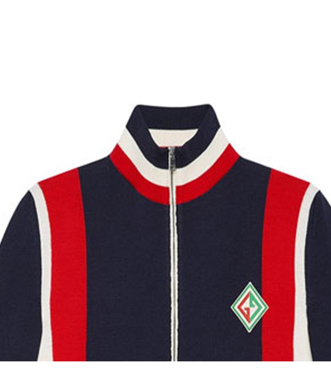 GUCCI Синяя шерстяная куртка, фото 5