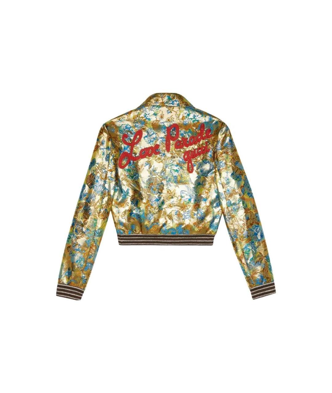 GUCCI Золотая куртка, фото 2