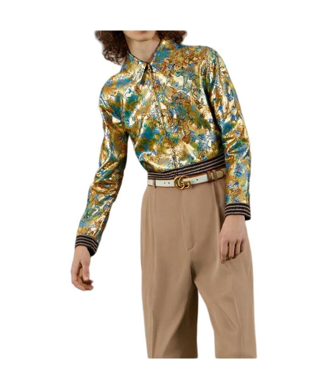GUCCI Золотая куртка, фото 4
