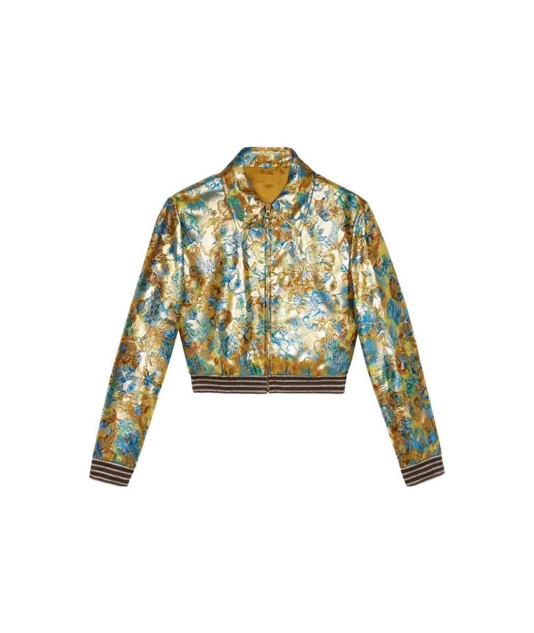 GUCCI Золотая куртка, фото 6