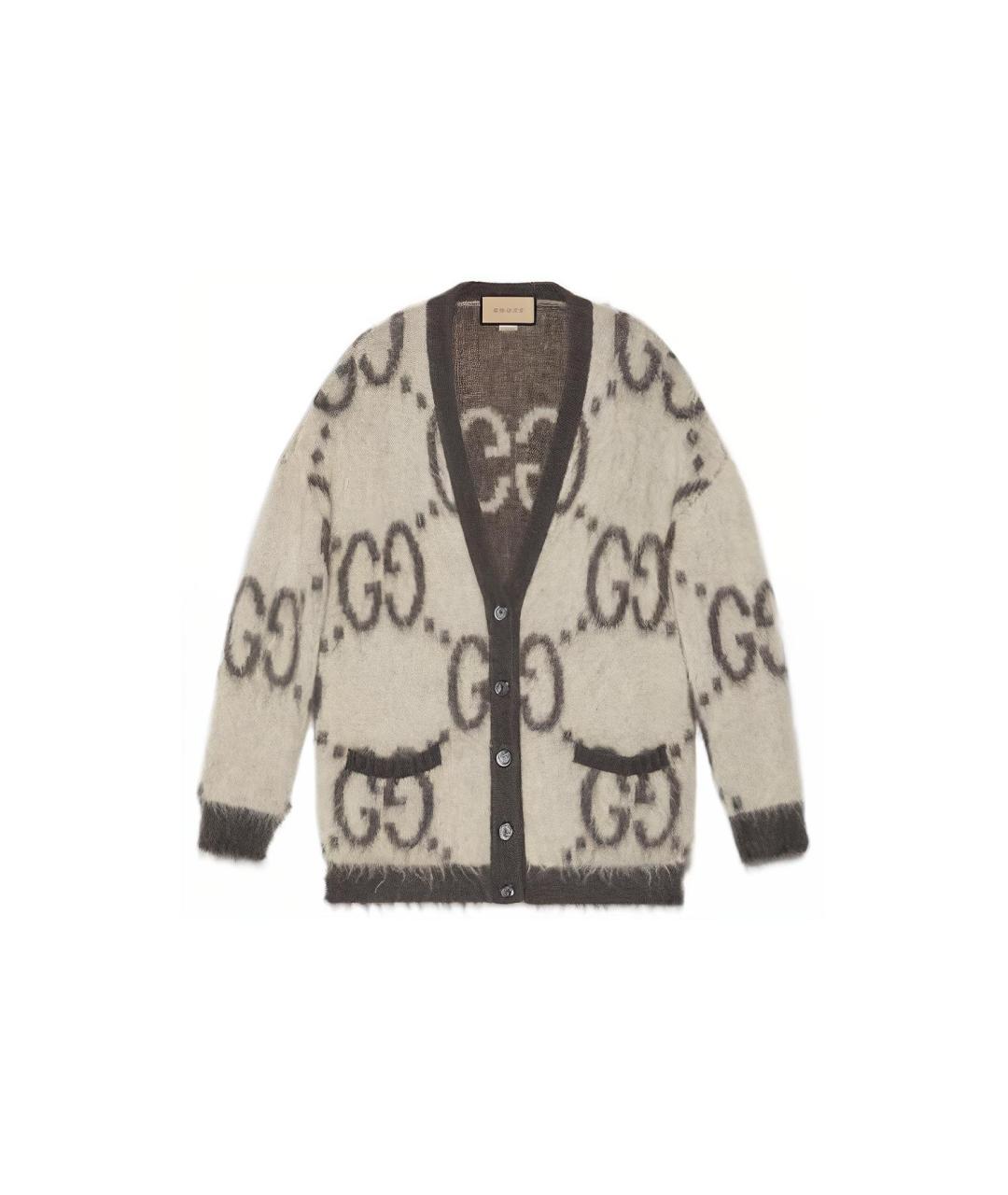 GUCCI Бежевый джемпер / свитер, фото 3
