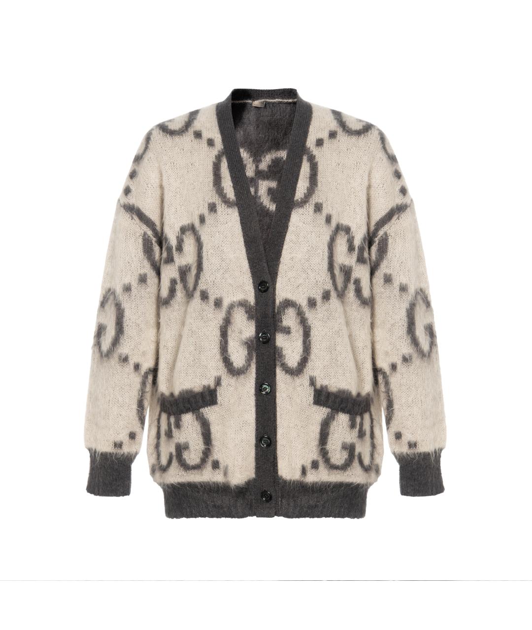 GUCCI Бежевый джемпер / свитер, фото 1