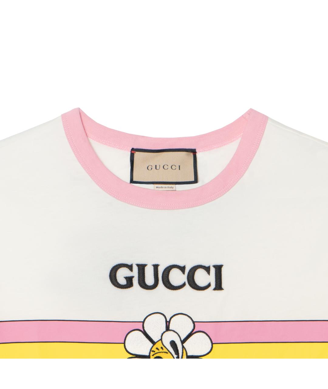 GUCCI Серая футболка, фото 5