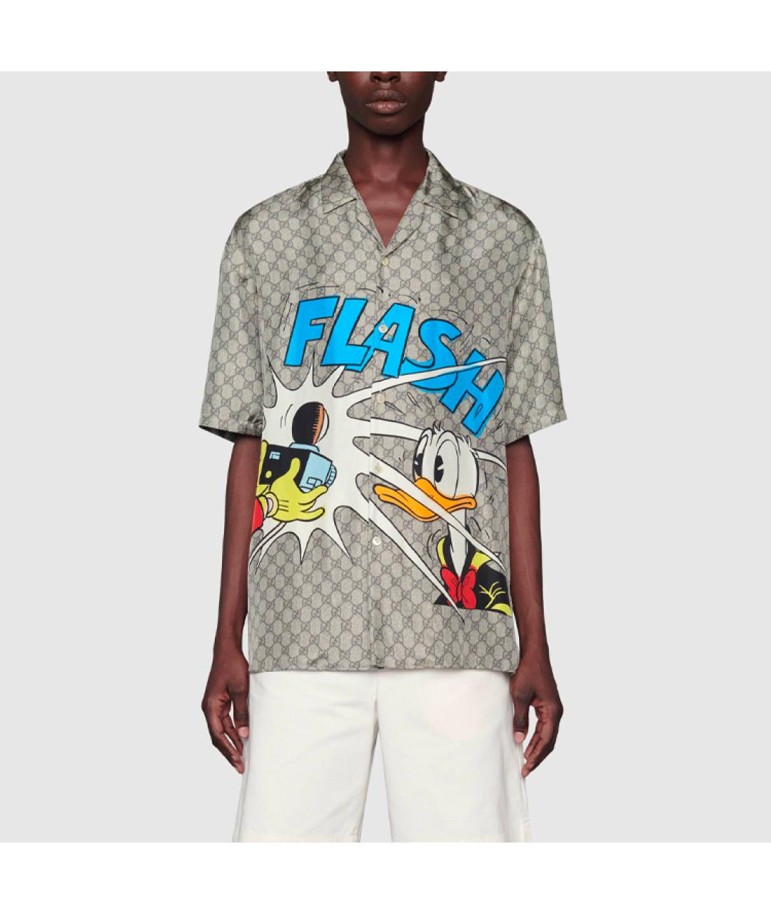 GUCCI Бежевая кэжуал рубашка, фото 2