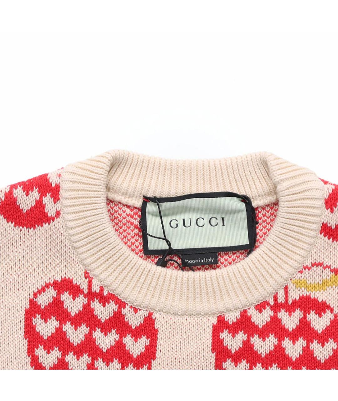 GUCCI Бежевый джемпер / свитер, фото 3