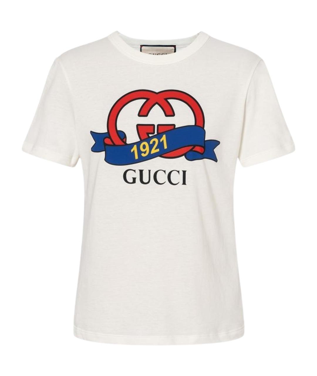 GUCCI Бежевая футболка, фото 1
