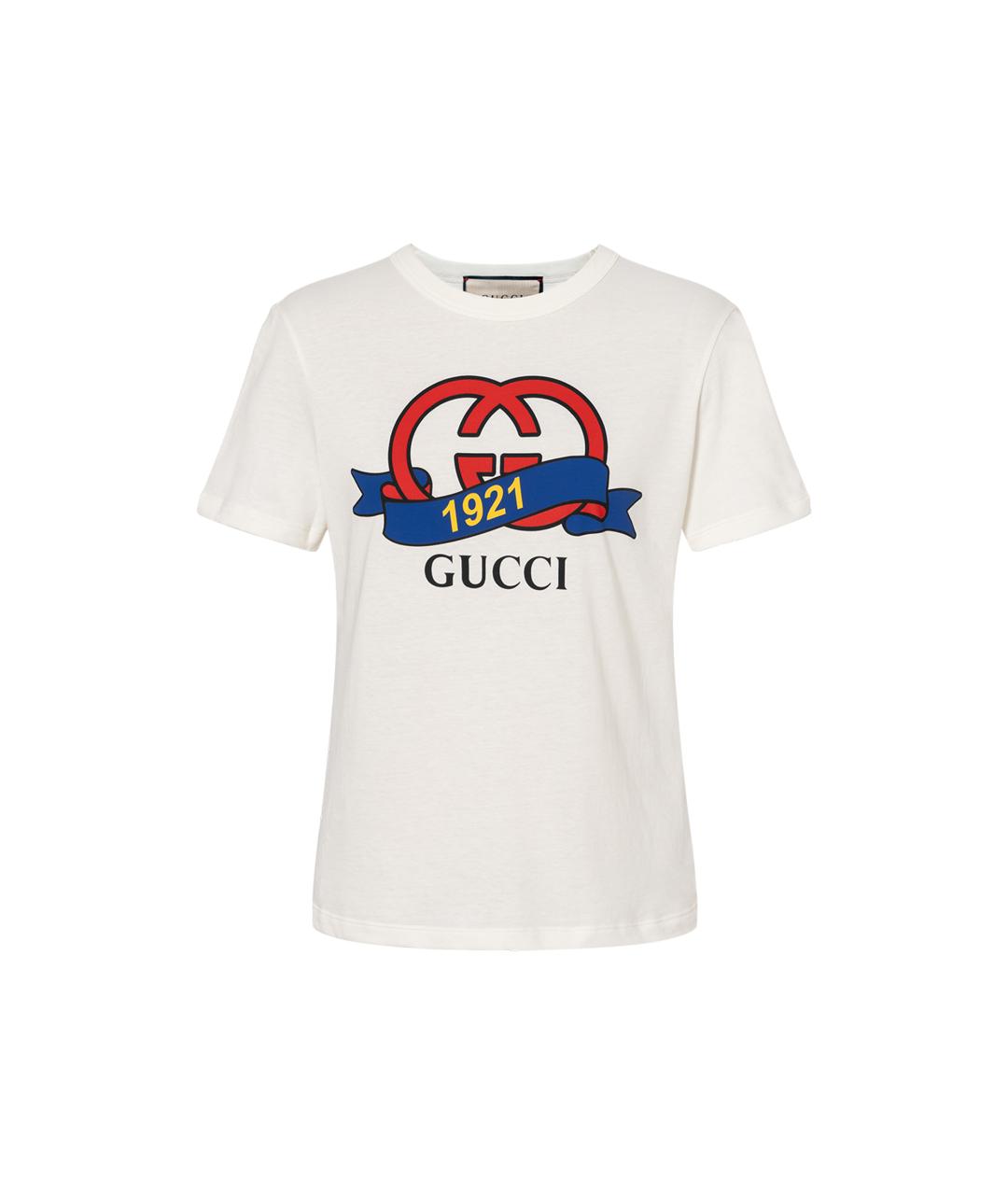 GUCCI Бежевая футболка, фото 5