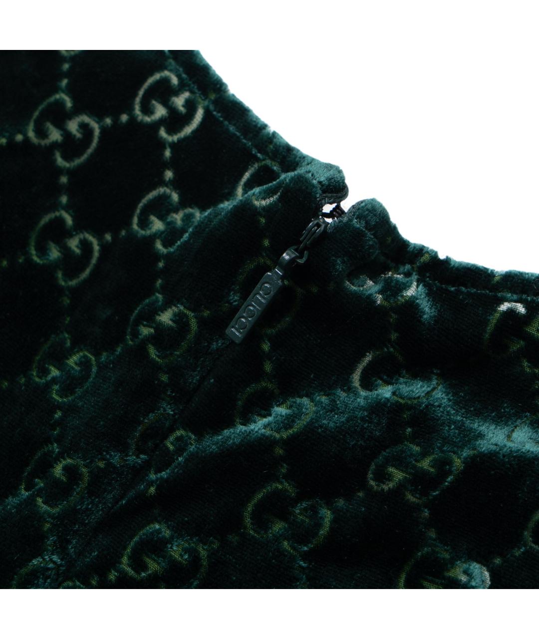 GUCCI Зеленая майка, фото 4