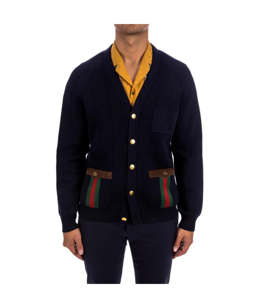GUCCI Черный кардиган, фото 3