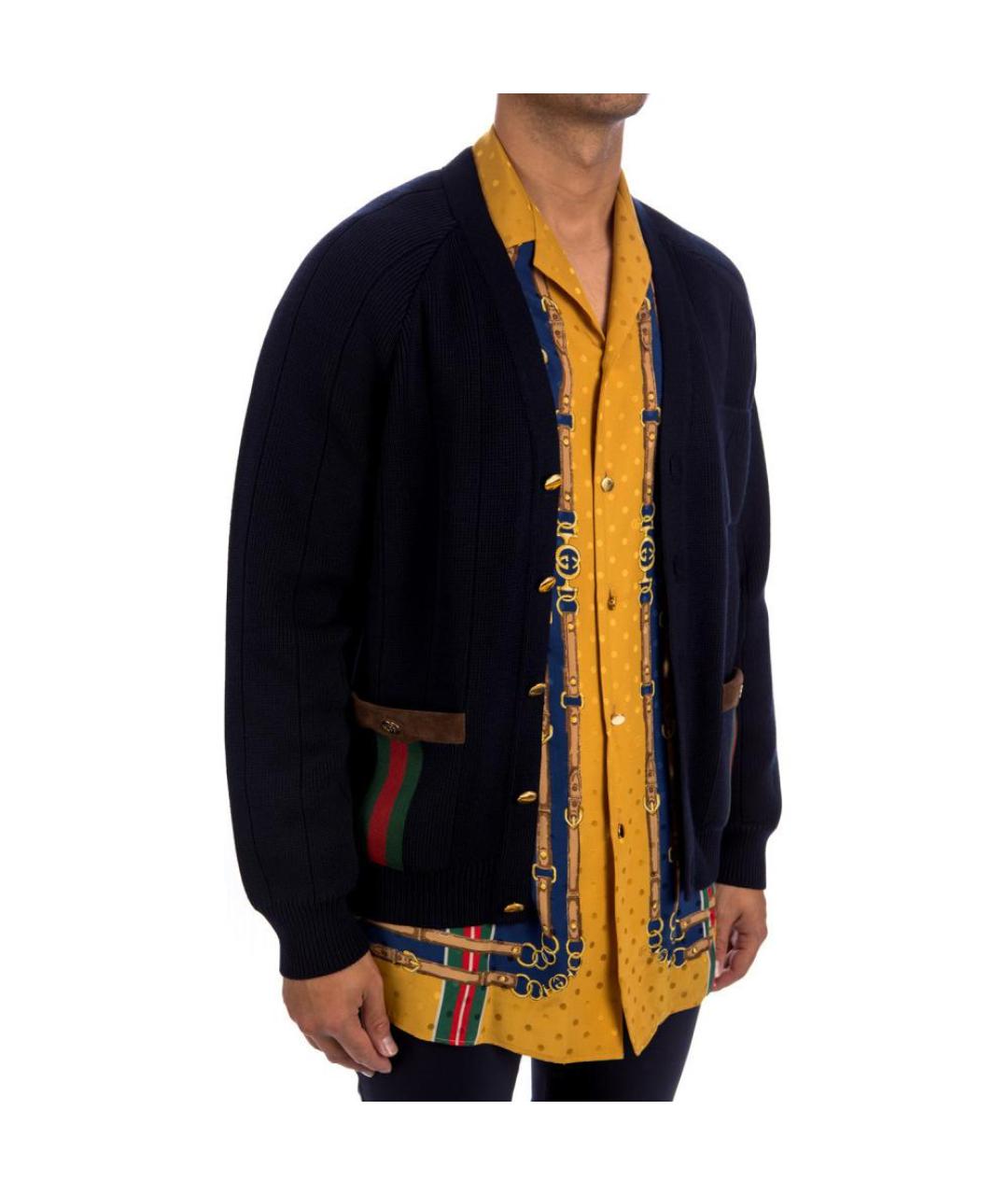 GUCCI Черный кардиган, фото 5