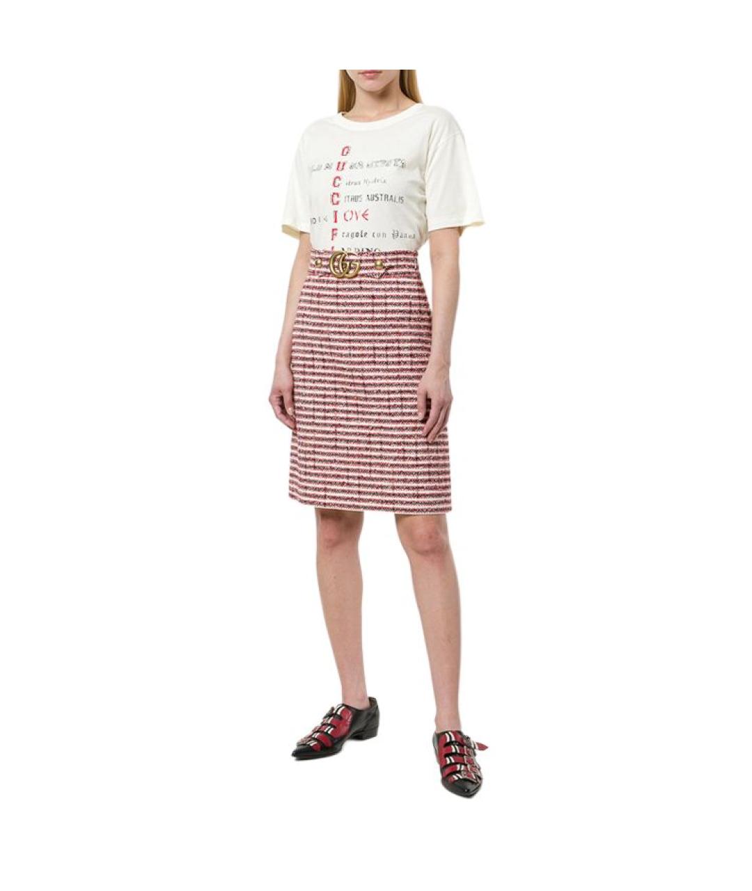 GUCCI Бежевая футболка, фото 2